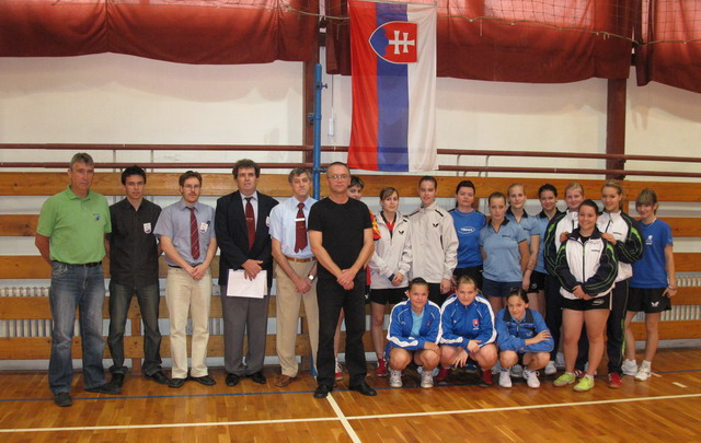 Slávnostné zahájenie M - SR družstiev dorasteniek 2009